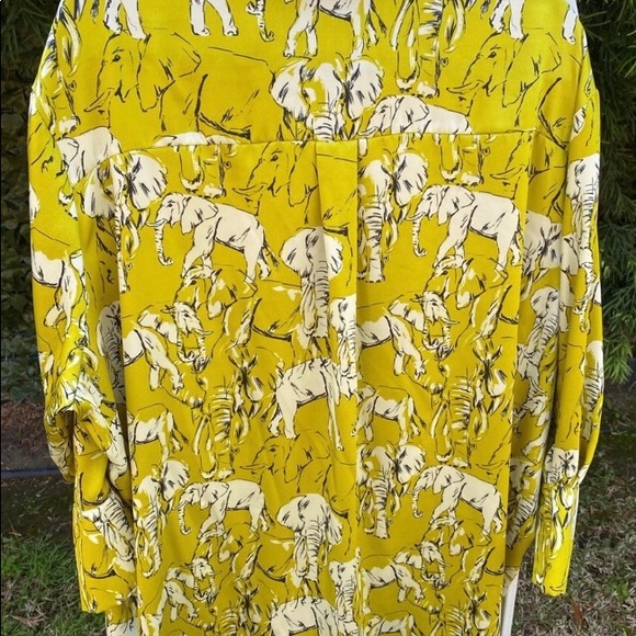 Zara elephant print top - Picture 3 of 7